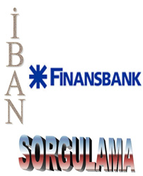 finansbank iban sorgulama