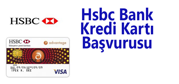 HSBC kredi Kartı Başvurusu